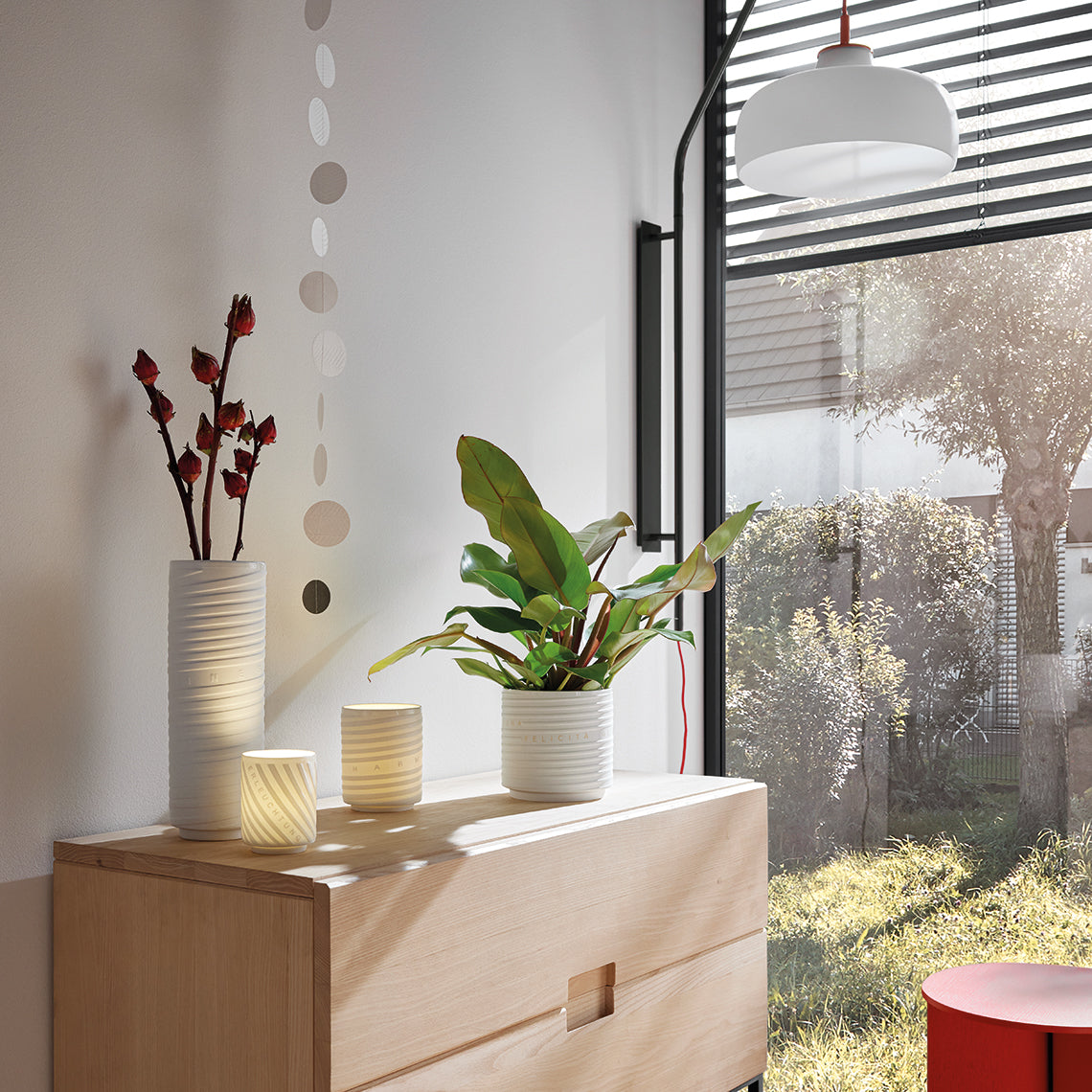 Jarra alta “Felicidade”