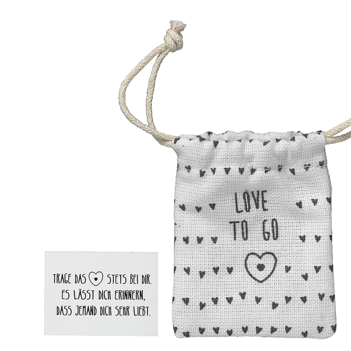 Companheiro de bolso "Love to go"-Coração