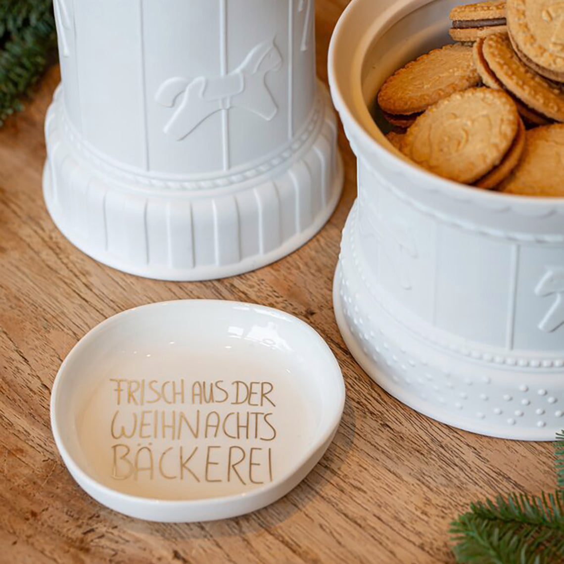 Pote de bolachas | carrossel