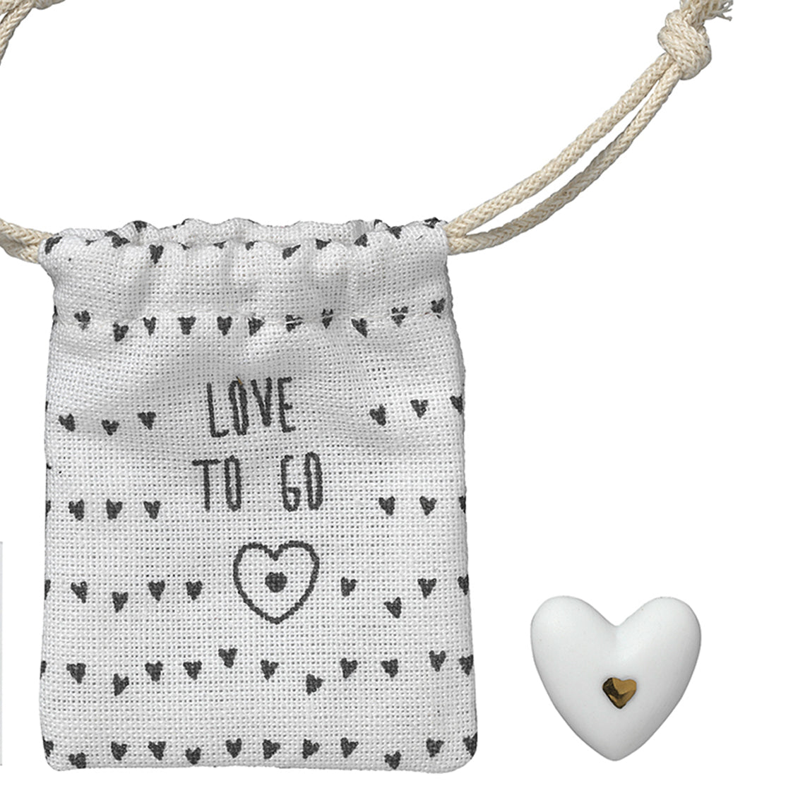 Companheiro de bolso "Love to go"-Coração