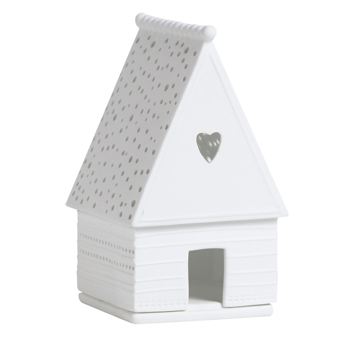 Casa de luz | Coração casa de gingerbread
