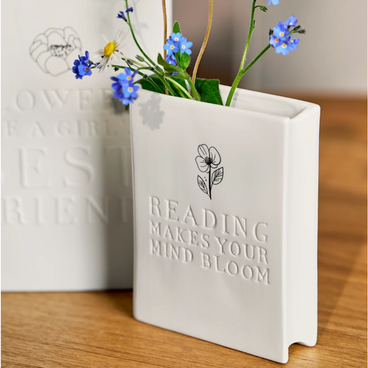 Jarra livro | Reading makes your mind bloom