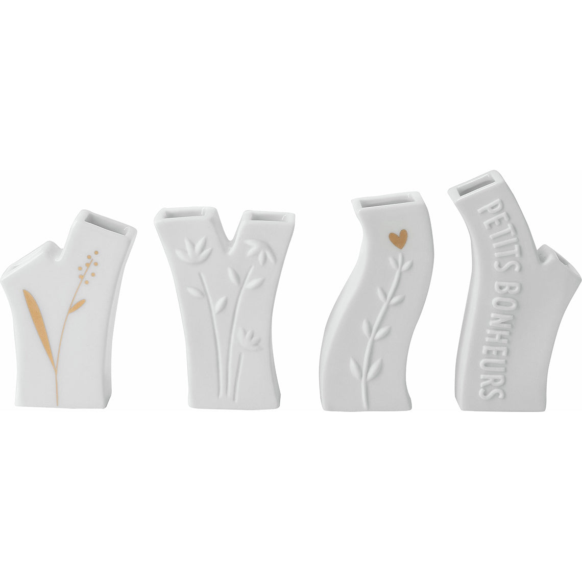 Conjunto de 4 mini jarras "Petits Bonheurs"