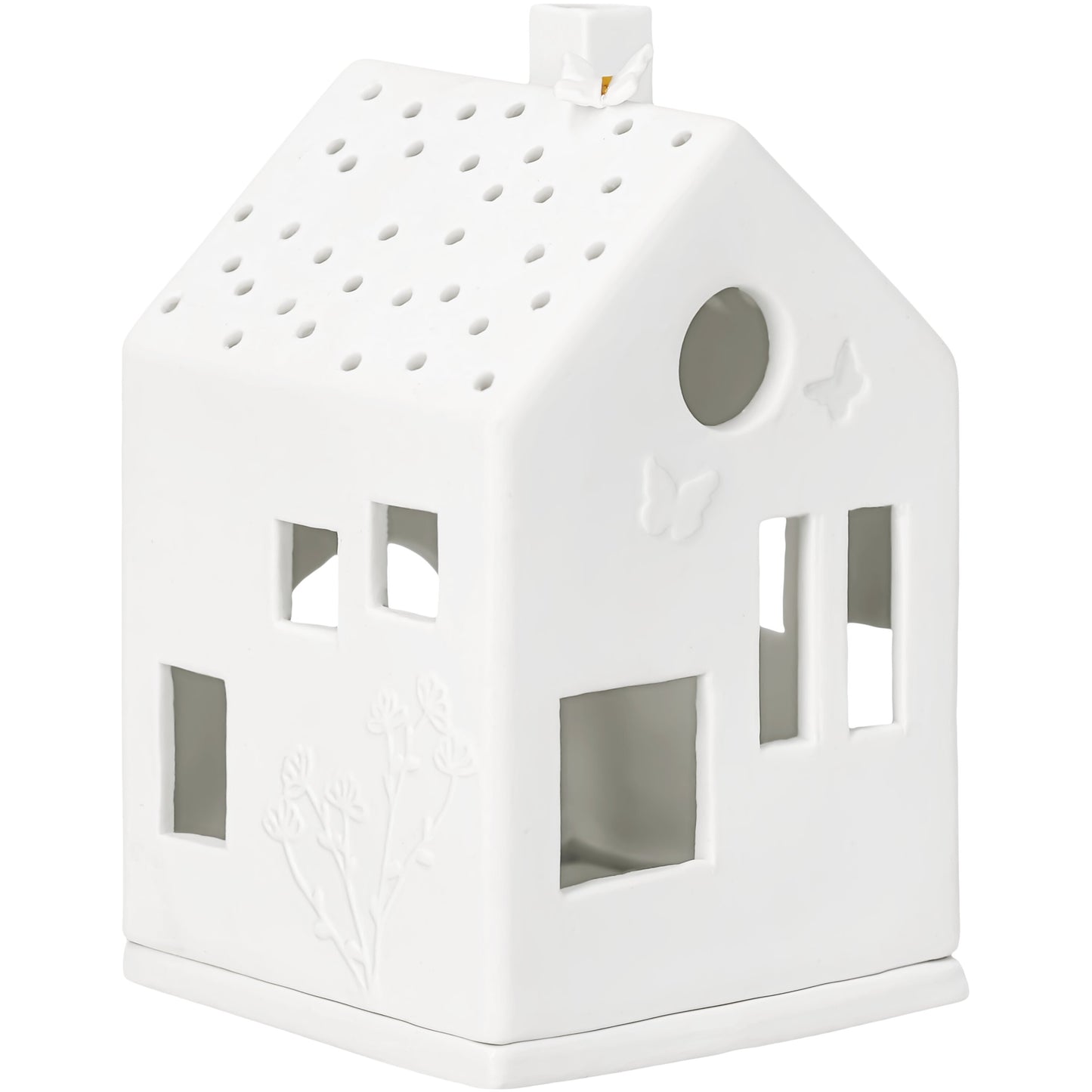 Casa de luz | Cão e borboletas