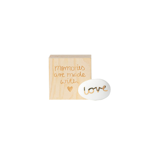 Caixa da sorte Memories are made with |  LOVE