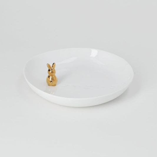 PÁSCOA | Taça coelho dourado