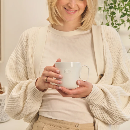 Caneca coração dourado | MUM