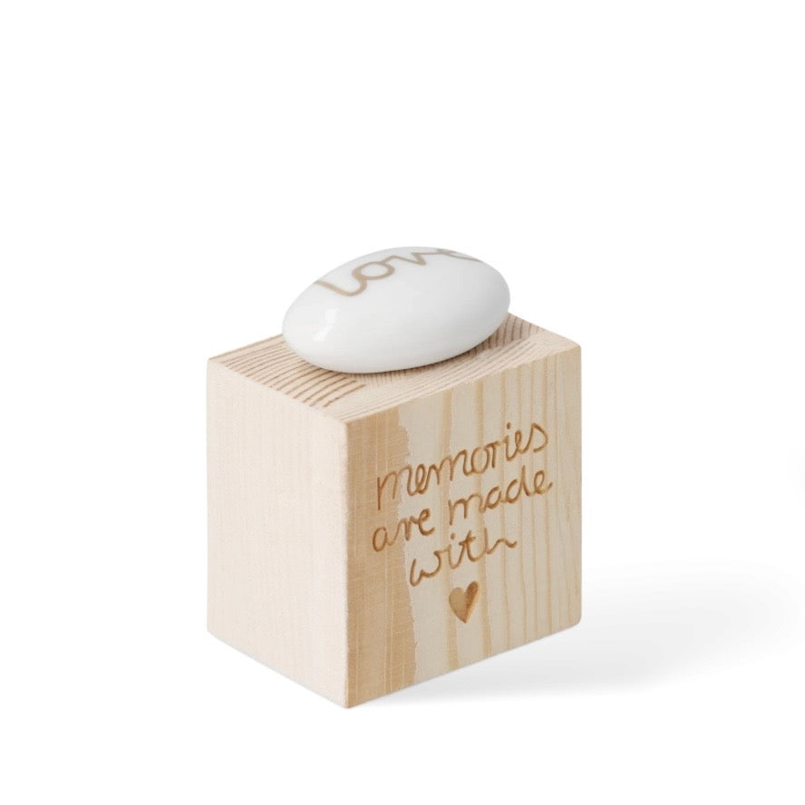 Caixa da sorte “Memories are made with” |  LOVE