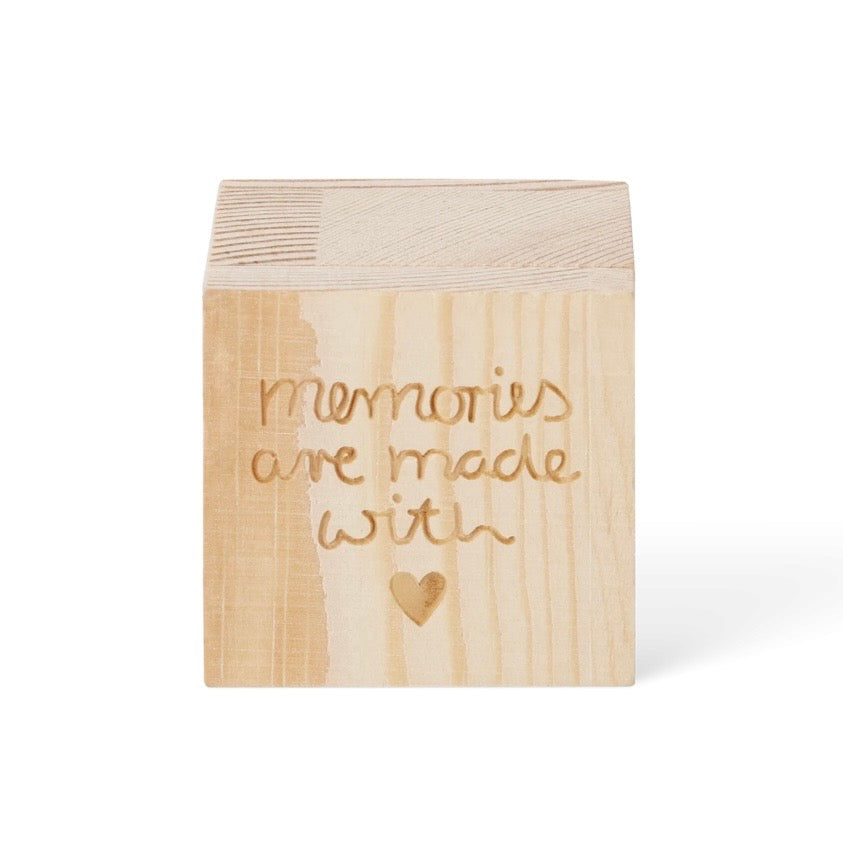 Caixa da sorte “Memories are made with” |  LOVE
