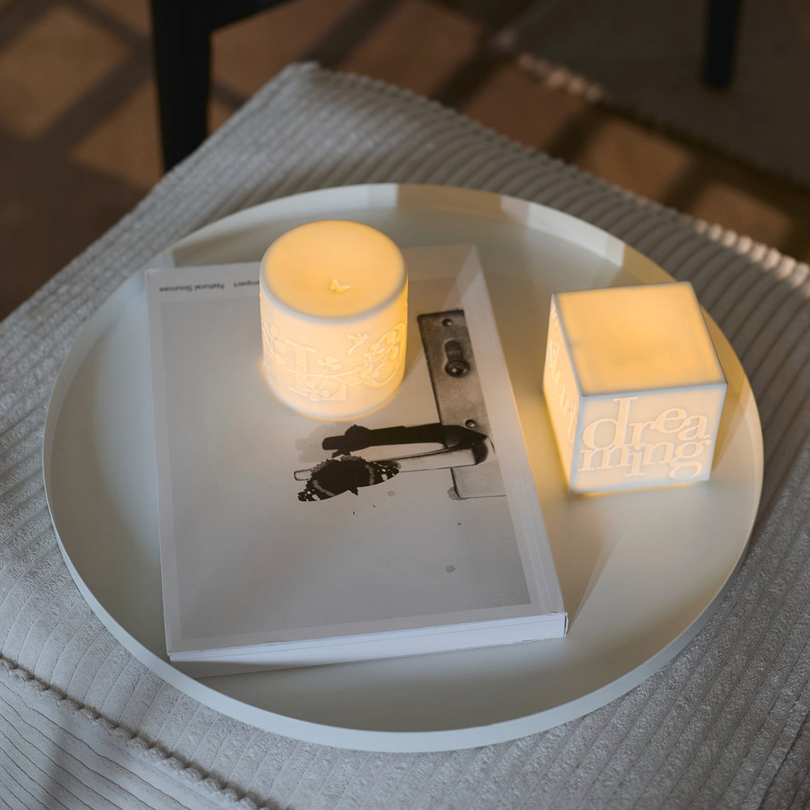 Pequeno candeeiro led | LOVE