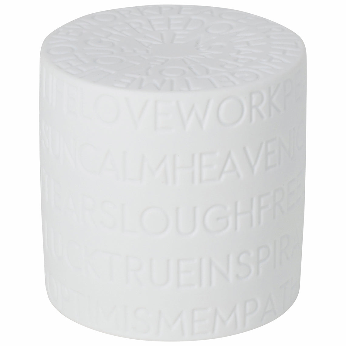 Pequeno candeeiro led | palavras