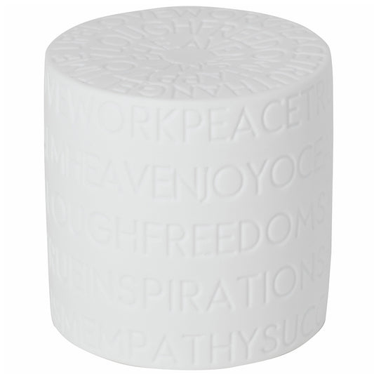 Pequeno candeeiro led | palavras