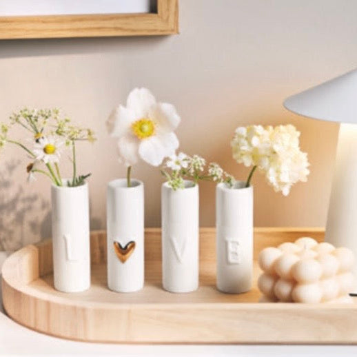 Conjunto de 4 mini jarras | LOVE