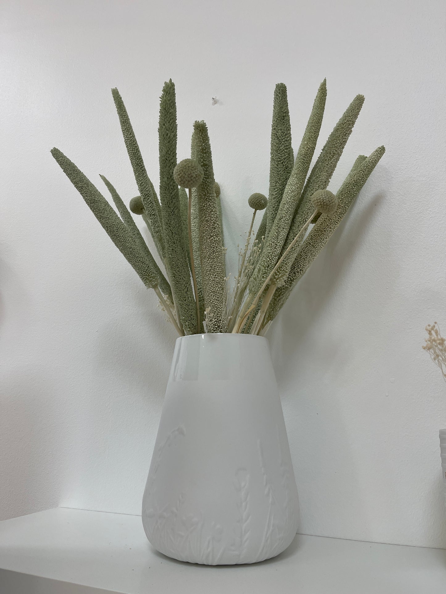 Arranjo de flores 60cm | verde menta