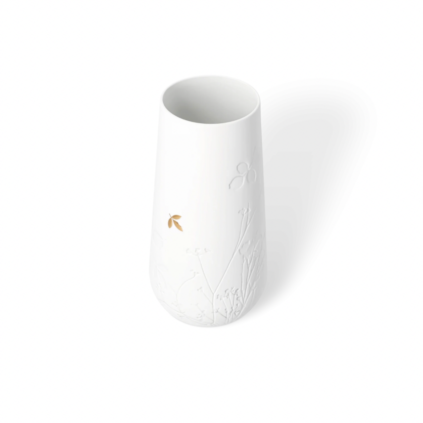 Jarra grande | pormenor folha d’ouro