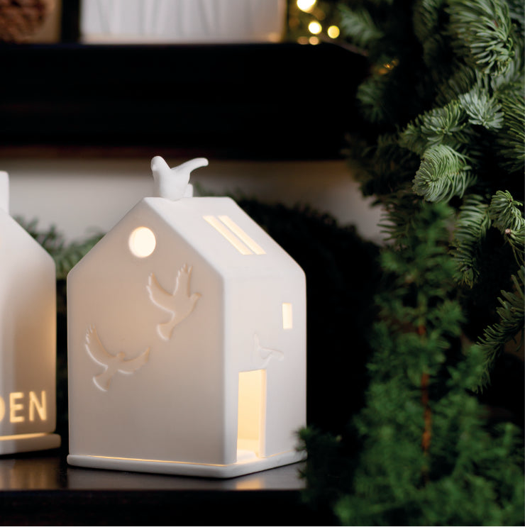 Casa de luz | Pomba da paz