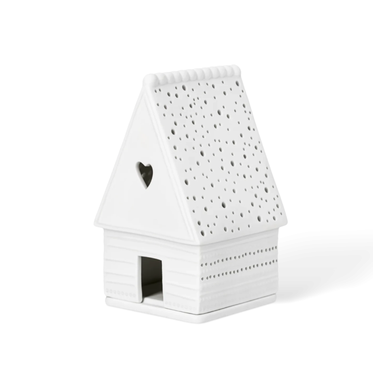 Casa de luz | Coração casa de gingerbread
