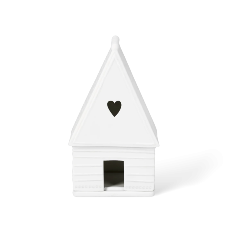 Casa de luz | Coração casa de gingerbread