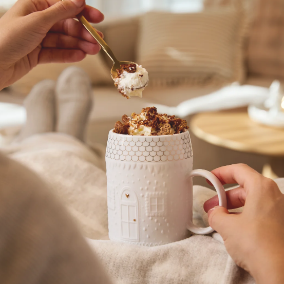 Caneca de Natal | casa de gengibre