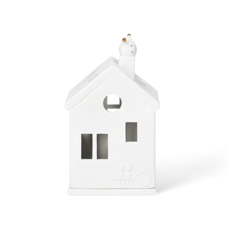 Casa de luz | Pai Natal a entrar pela chaminé