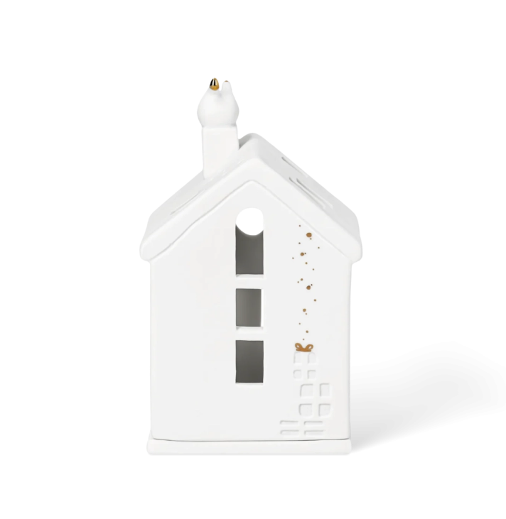 Casa de luz | Pai Natal a entrar pela chaminé