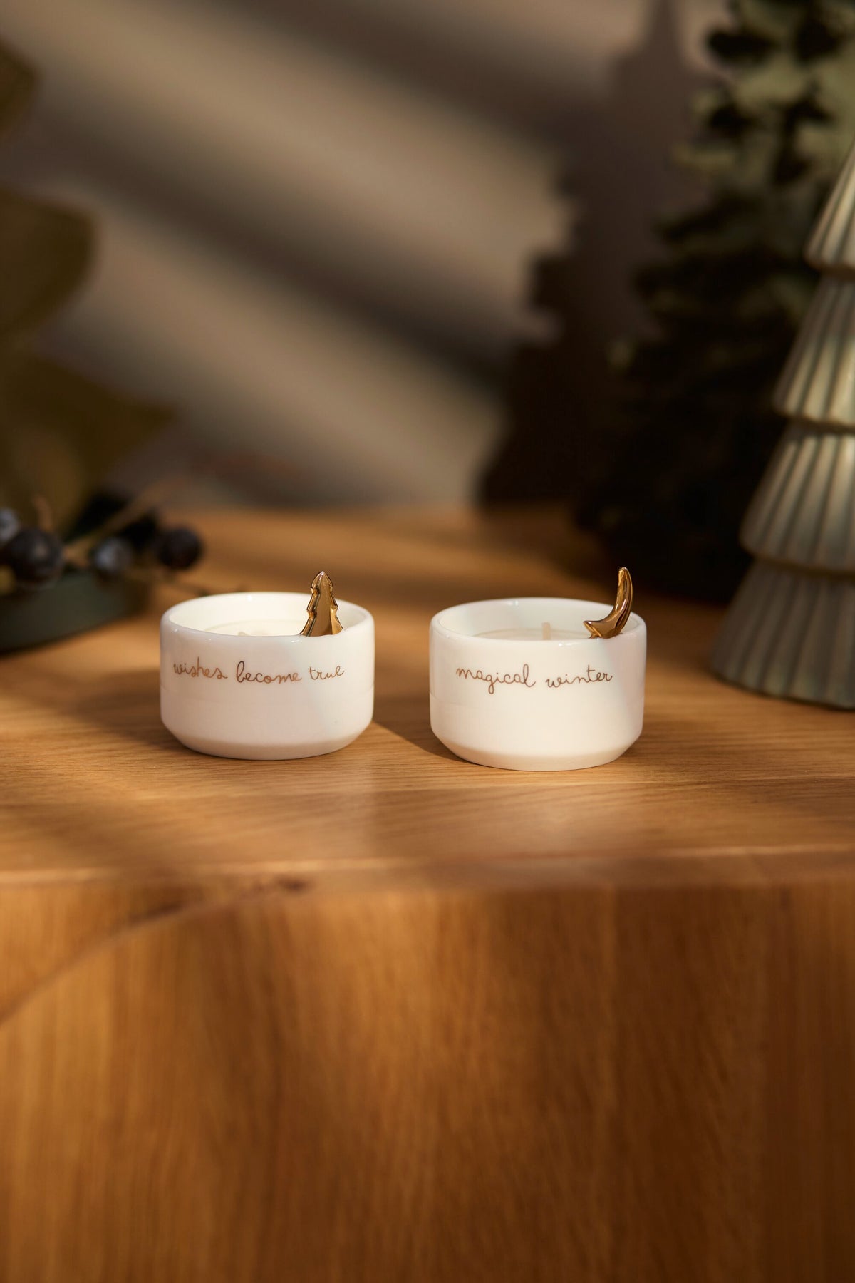 Porta velas | Magical winter