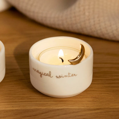 Porta velas | Magical winter