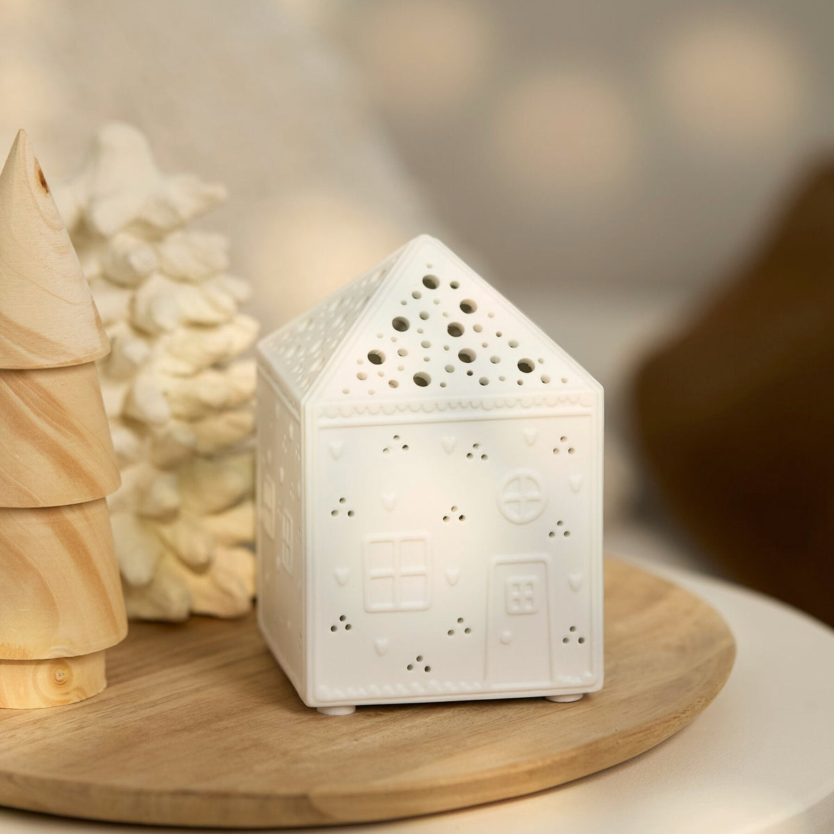 Casa de luz | Candeeiro led Casa de gingerbread