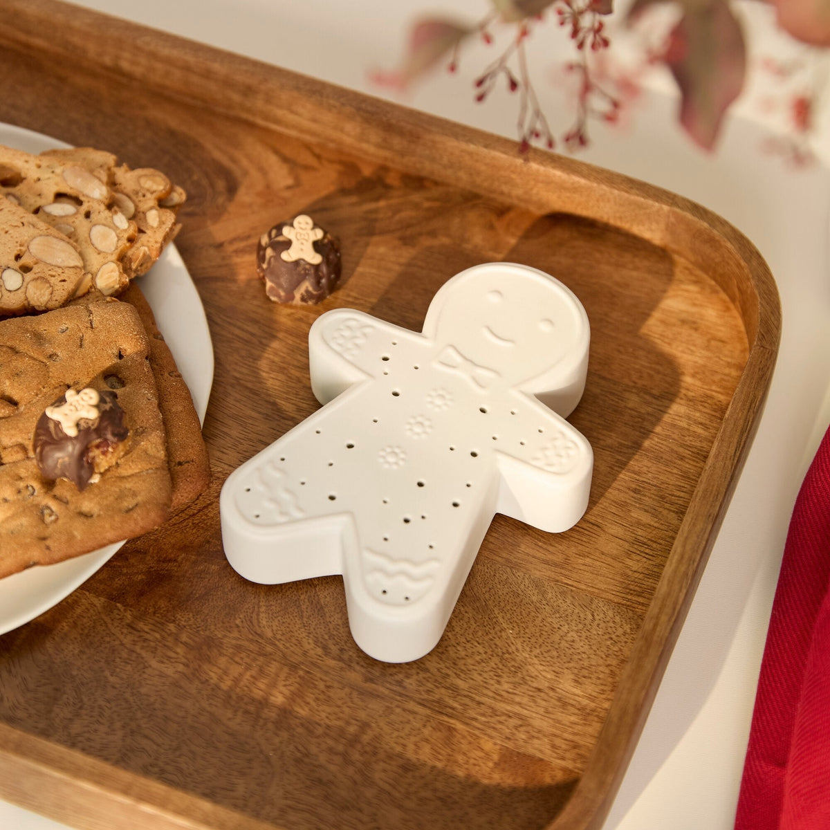 Candeeiro led | Boneco de gengibre