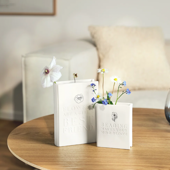 Jarra livro | Reading makes your mind bloom