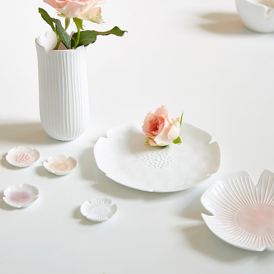Prato branco 22cm | A vida floresce