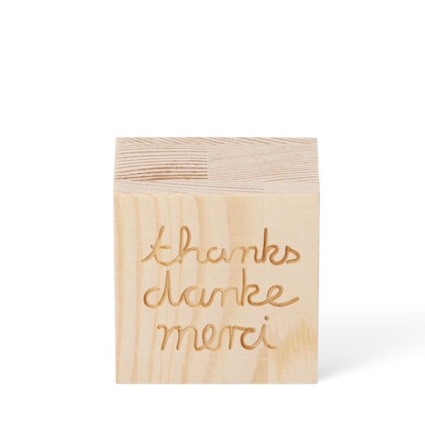 Caixa da sorte | casamento | "Thanks, danke, merci"