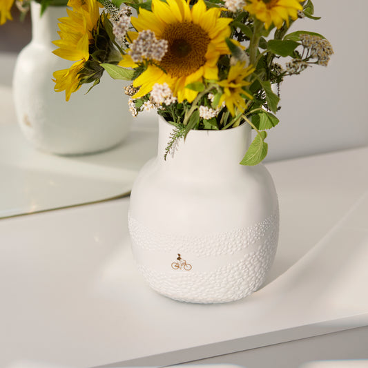 Jarra | Passeio de bicicleta pelo campo de flores