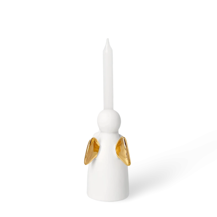 Anjo da guarda com vela
