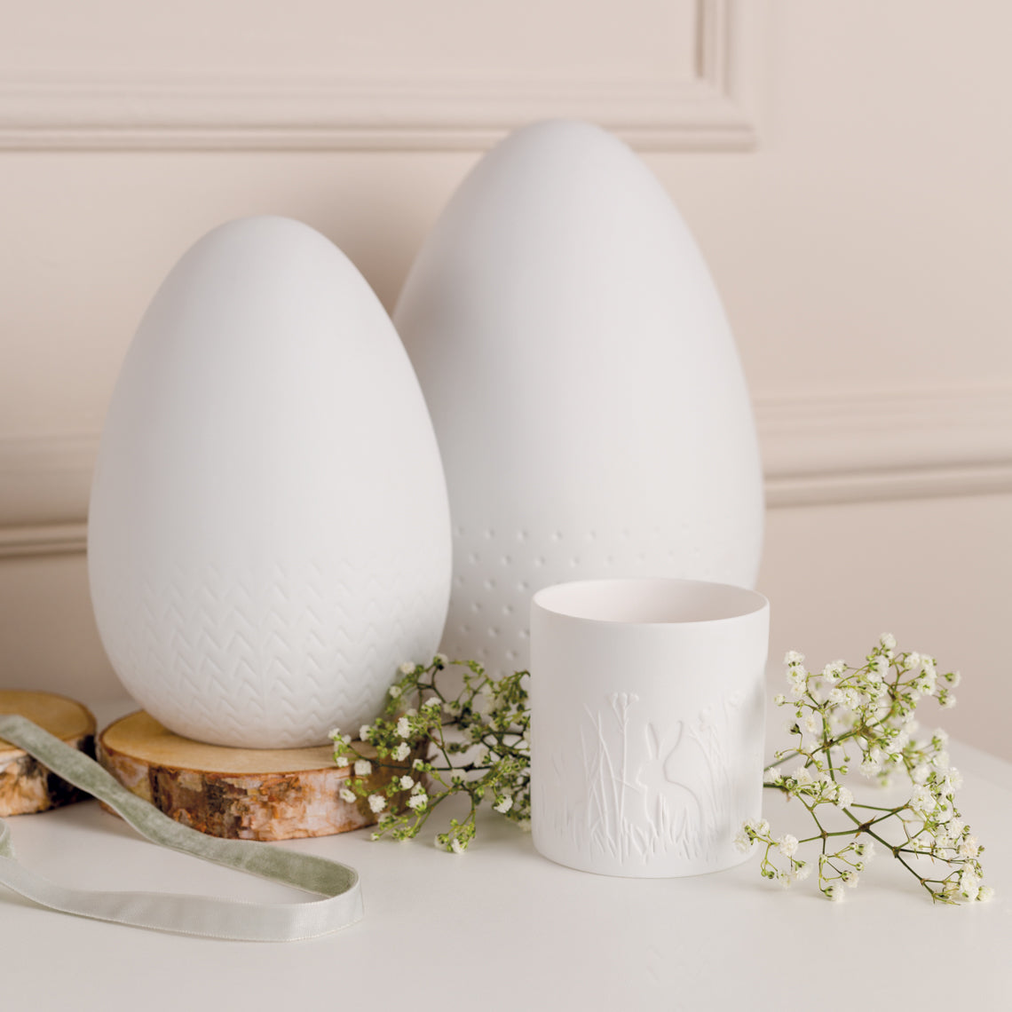 PÁSCOA | Copo de vela com coelhinhos