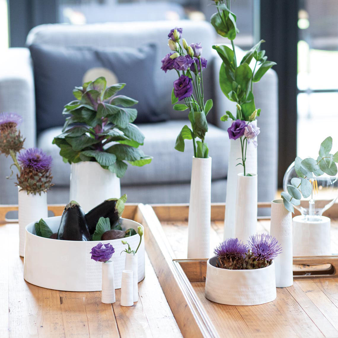 Jarra alta "Poesia de quarto"